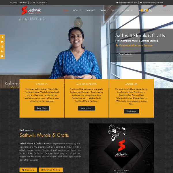 Sathwik Murals & Crafts